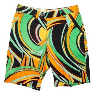 Loudmouth Golf Shorts Multi-Color Men's Size 34